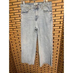 Kensie The Kaya High Rise Wide Leg Jeans Size 12/31